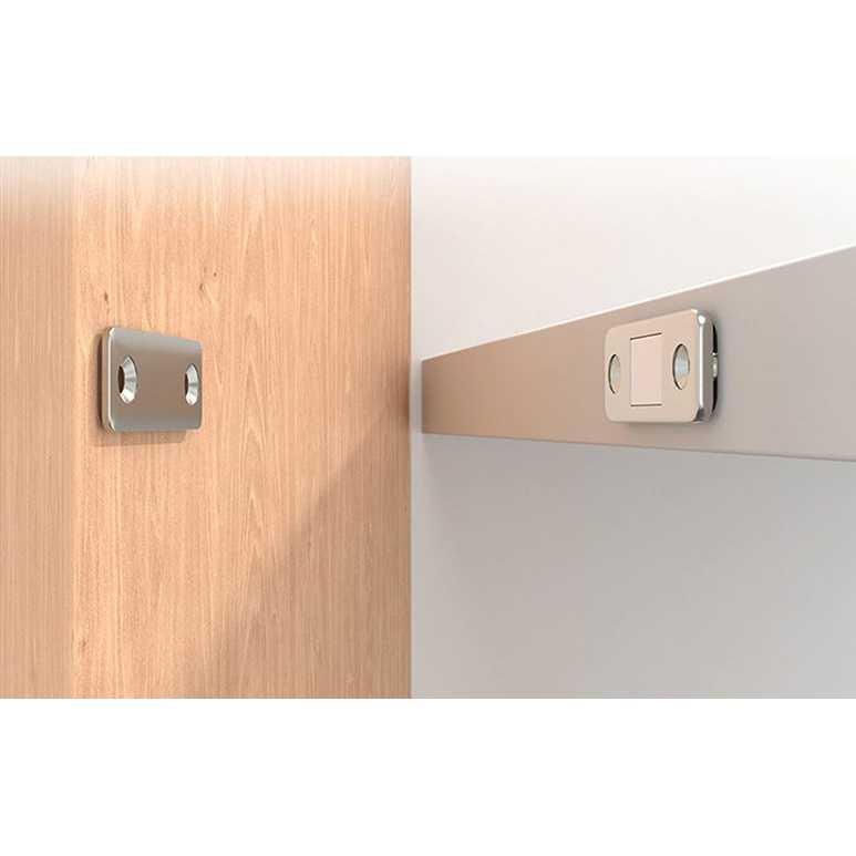 NAIERDI Penahan Pintu Magnetic Cabinet Door Stop Catches Closer DS-08 Lemari Pintu Kamar Mandi Aksesoris Mobil Magnet Lemari Sliding Penahan Pintu Penutup Pintu Otomatis Door Stopper Penahan Pintu Rumah Penahan Pintu Magnet Penahan Pintu Mobil