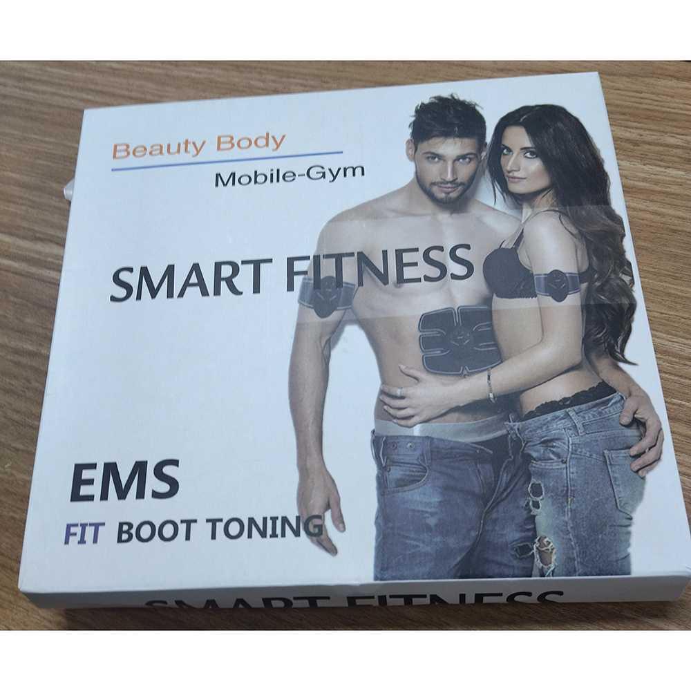 TOMSHOO Alat Stimulator Terapi EMS Otot Six Pack Muscle Stimulator