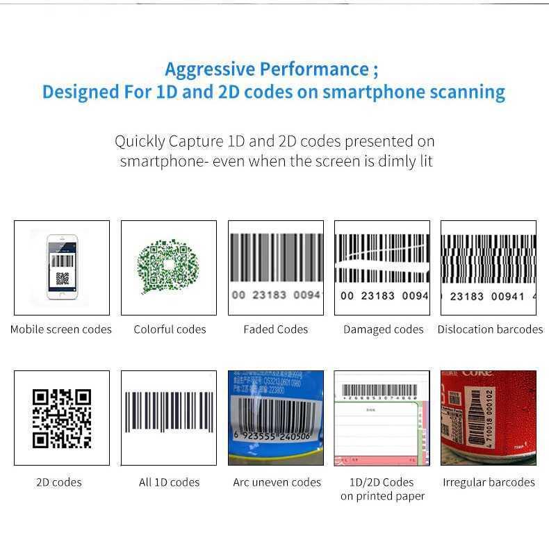 Taffware Embedded Fixed Mount Barcode Scanner 2D QR 1D - MP6300Y