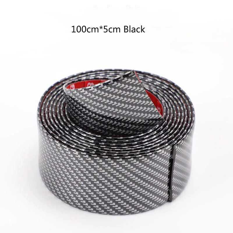 KARLOR Stiker Vinyl Mobil Carbon Fiber Rubber Strip Bumper Guard 100cm YSB190 Perlengkapan Mobil Interior Perlengkapan Mobil Interior Kaca Kaca Bangle Bangle Perkakas Mobil Perkakas Mobil Mobil Motor Mobil Motor Perlengkapan Cuci Mobil Perlengkapan Cuci M