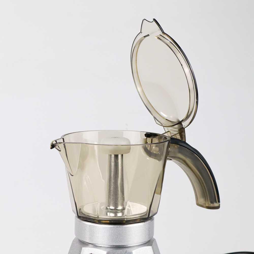 Alloet Espresso Coffee Maker Moka Pot Teko Filter 400W 150ml 3 Cups JT01-3 Nespresso Nespresso Pelengkapan Dapur Pelengkapan Dapur Espresso Manual Espresso Manual Mesin Kopi Espresso Mesin Kopi Espresso Coffee Maker Manual Coffee Maker Manual Coffee Maker