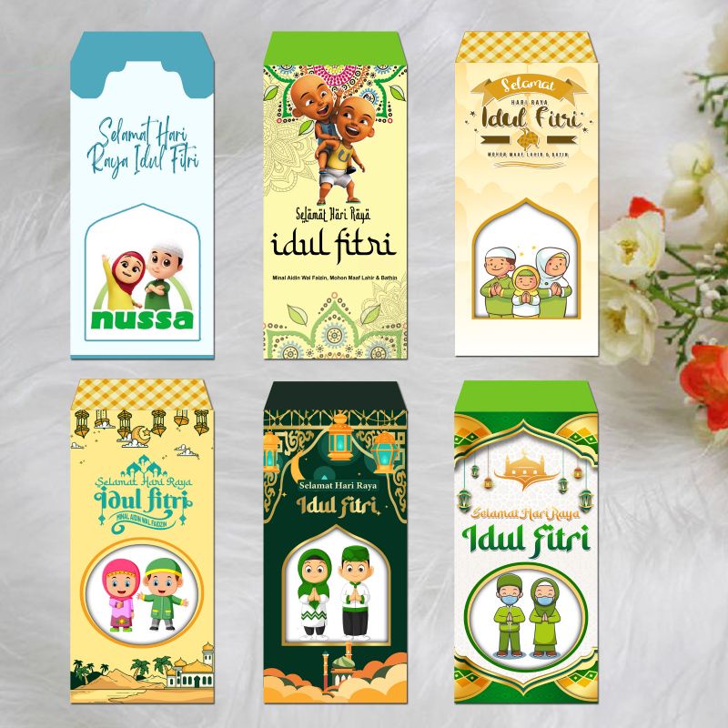 

amplop/angpau lebaran motif animasi ukuran jumbo