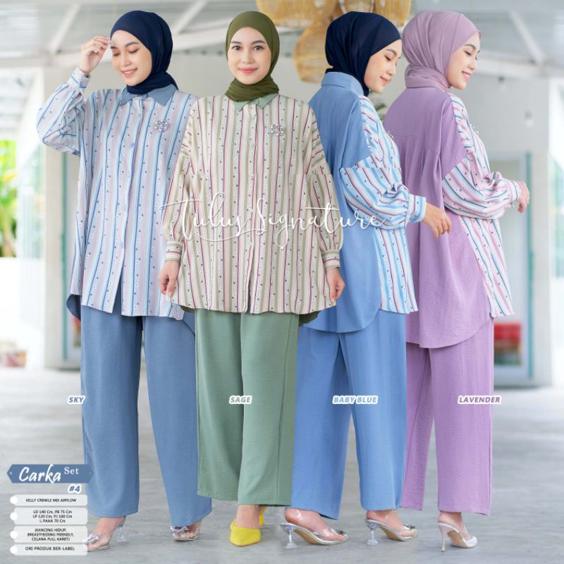 CARKA SET #4 ORI BY TULUS SET WANITA