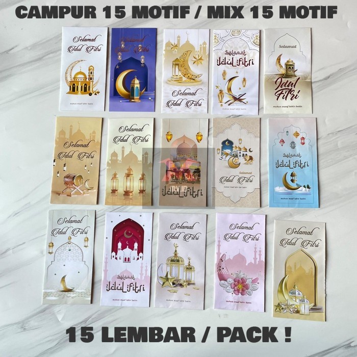 

Promo ramadhan - AMPLOP THR LEBARAN RAMADHAN IDUL FITRI PANJANG BESAR JUMBO EID MUBARAK - MIX/CAMPUR - Sedia amplop lebaran kekinian murah diskon viral best seller