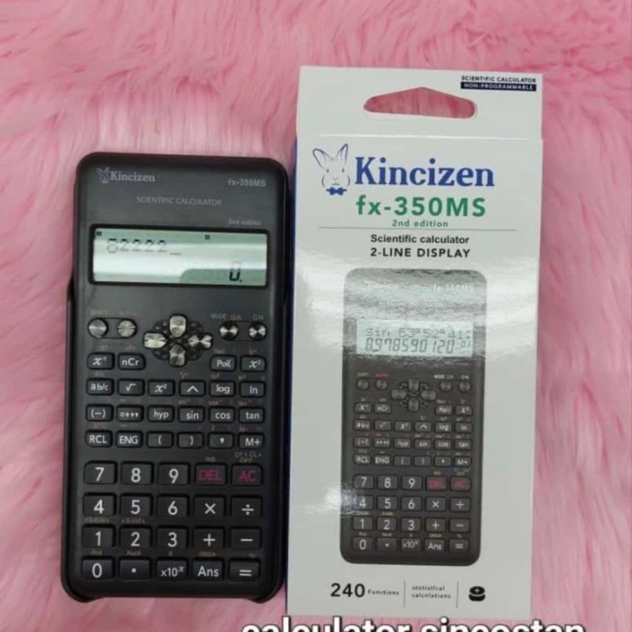 

Kalkulator KINCIZEN FX 350MS Scientific Same Casio Calculator FX350MS