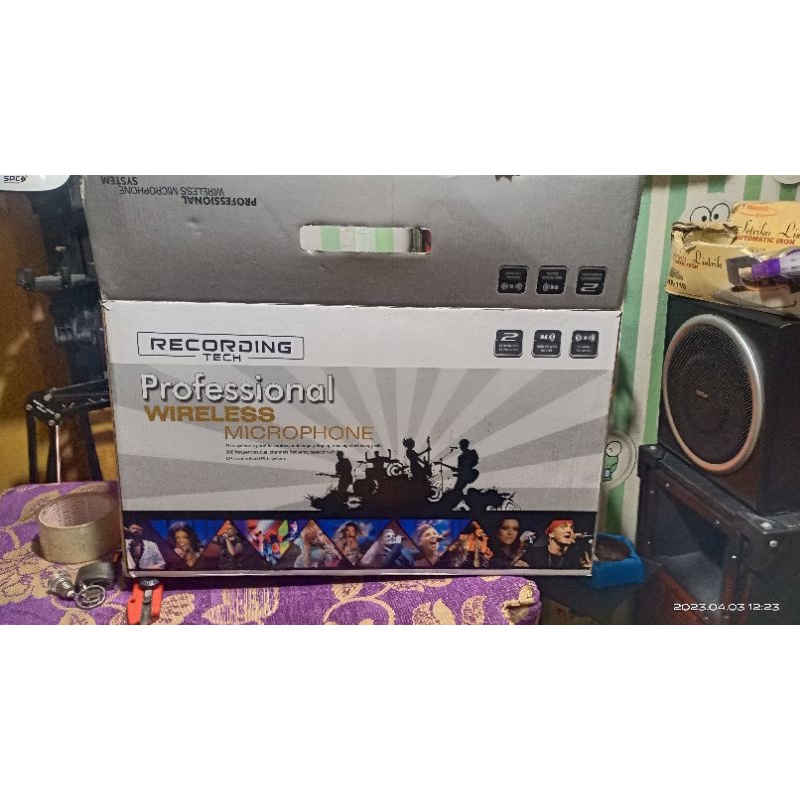 mic wireless Recording tech