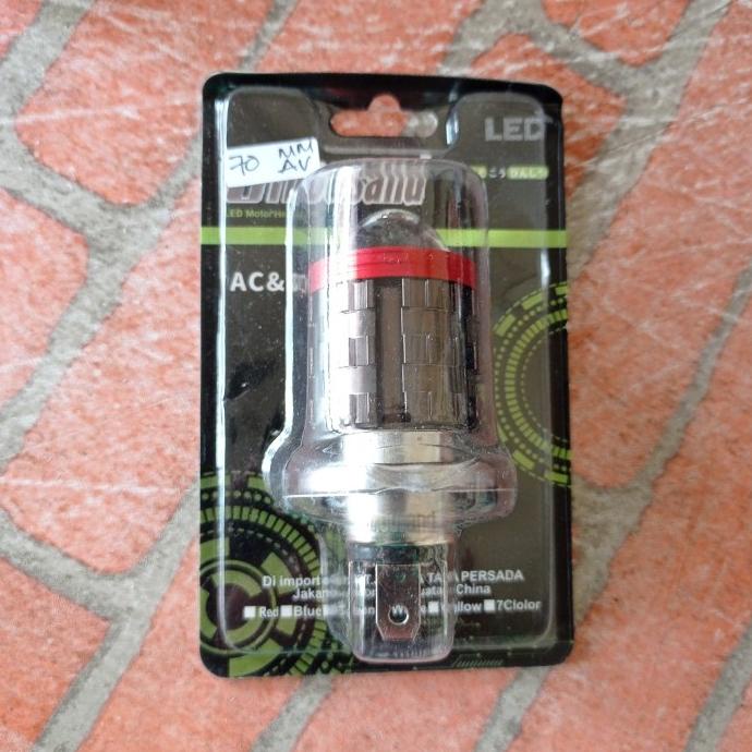 Bohlam Led H4 30 watt Laser Fokus Dop Lampu Depan motor Ride it