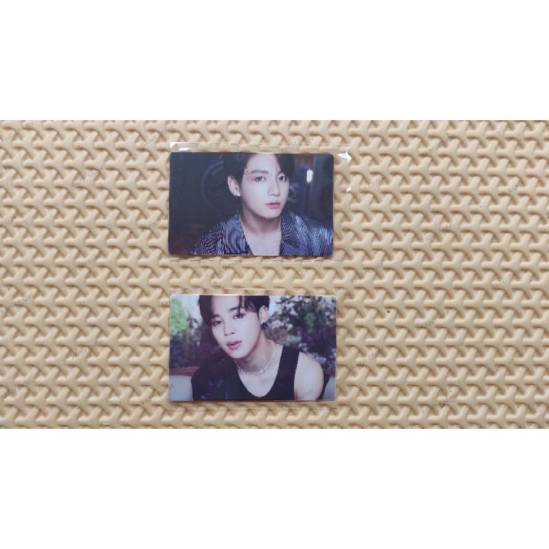 BTS BE DELUXE LUCKY DRAW CLOSE UP CU JIMIN JUNGKOOK