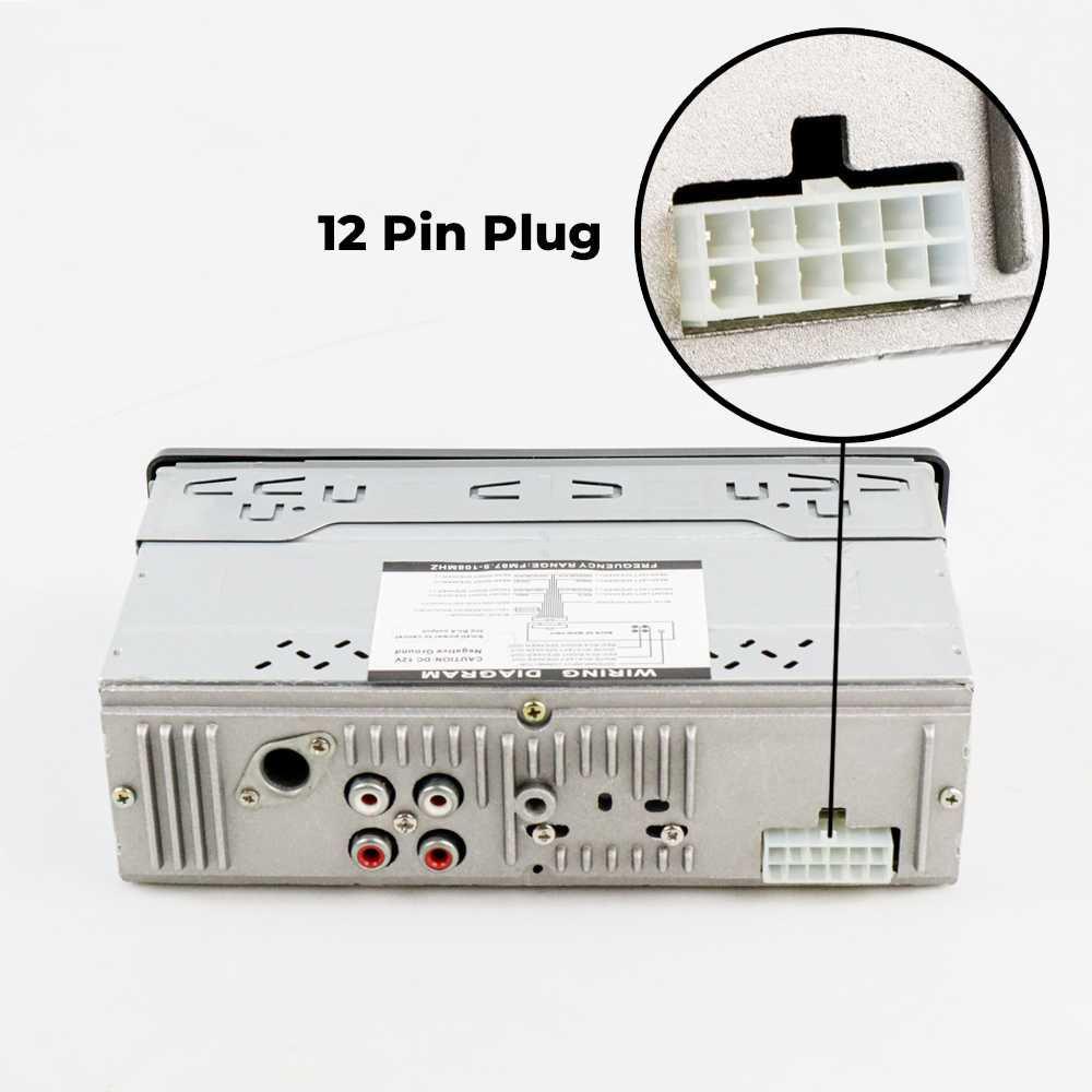 Tape Audio Mobil Multifungsi Bluetooth MP3 FM Radio 60 W x 4 12 Pin SD-520