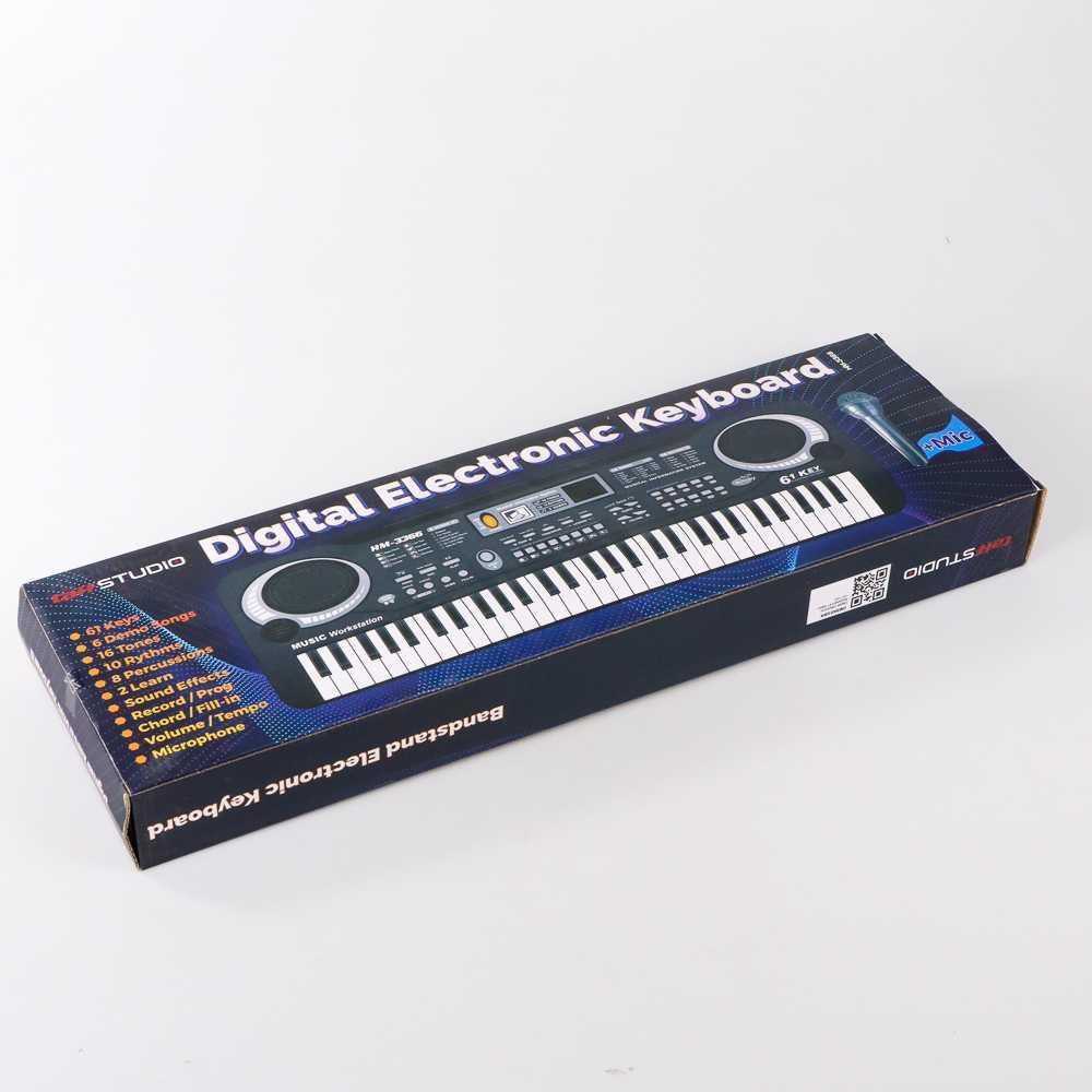 Toddi Digital Electronic Keyboard 61 Keys - MQ-6106