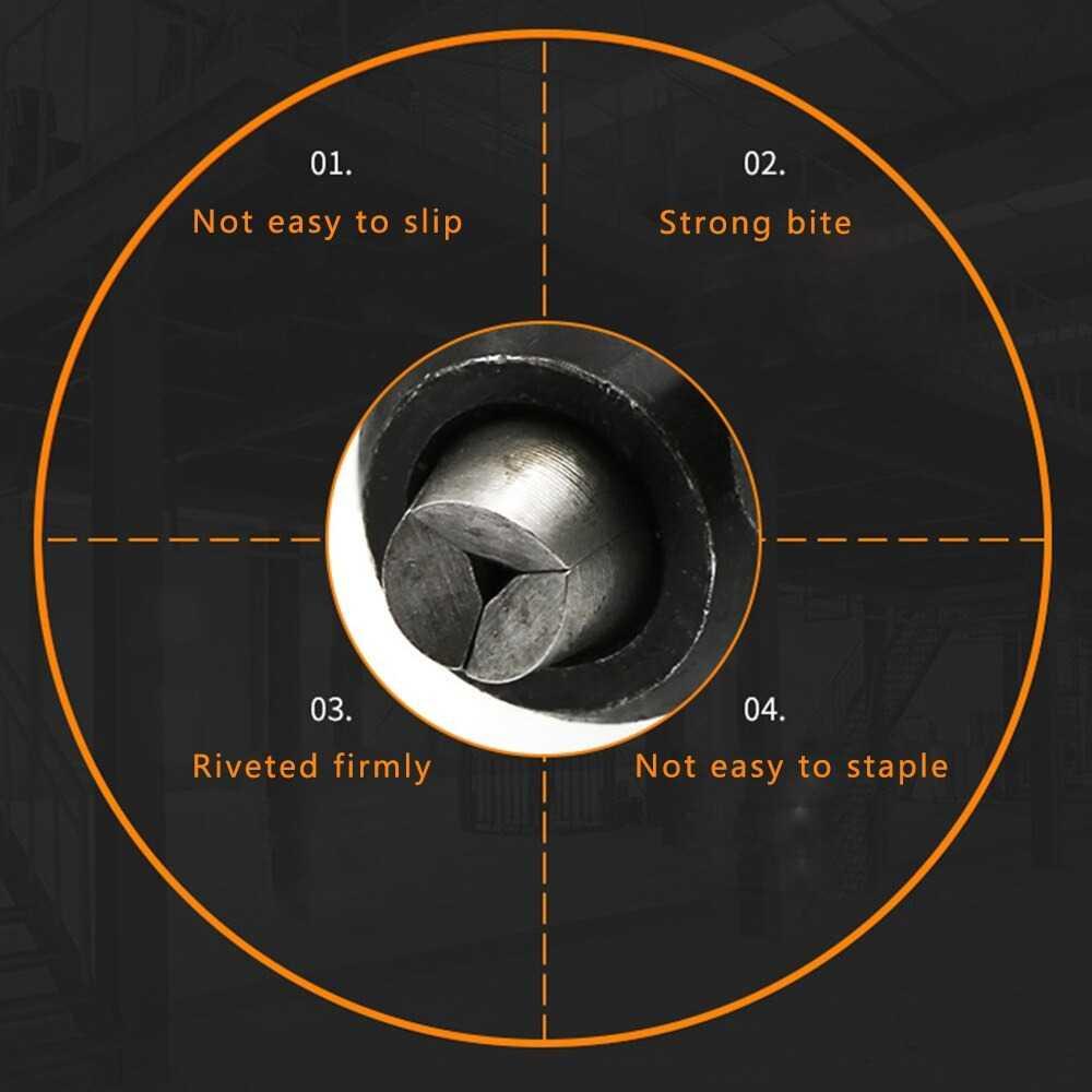 Ronghe Adaptor Paku Rivet Gun Converter Drill 2.4-4.8 mm - NAS32