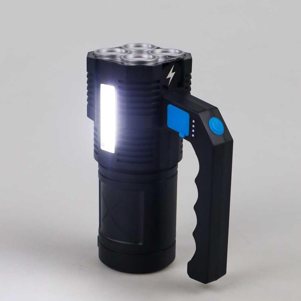 Senter Darurat Flashlight Rechargeable LED+COB 1200mAh - SL16 Senter Led Super Terang Senter Kepala Super Terang Senter Super Terang Laser Jarak Jauh Senter Mini Senter Cas Senter Swat Senter Kepala Luby Senter Kepala Dony Lampu Senter Kepala