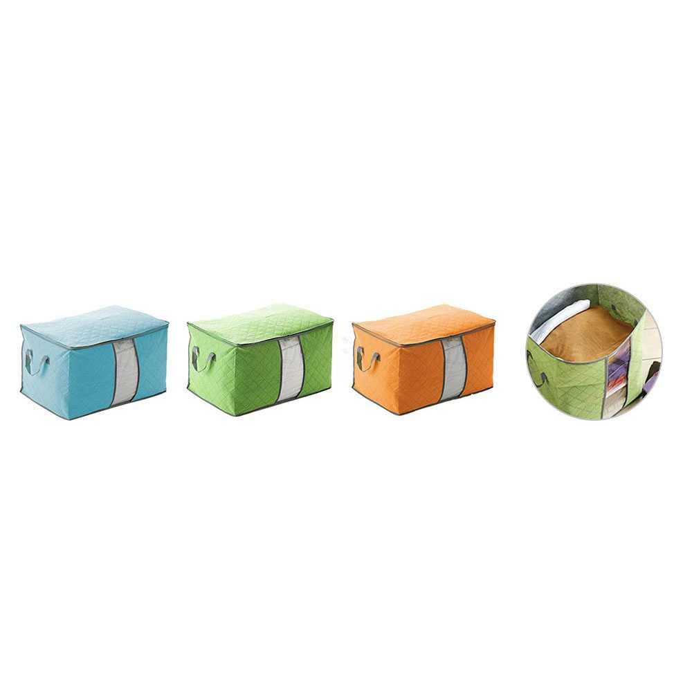 Urijk Kantong Organizer Pakaian Landscape Storage Box - M1466