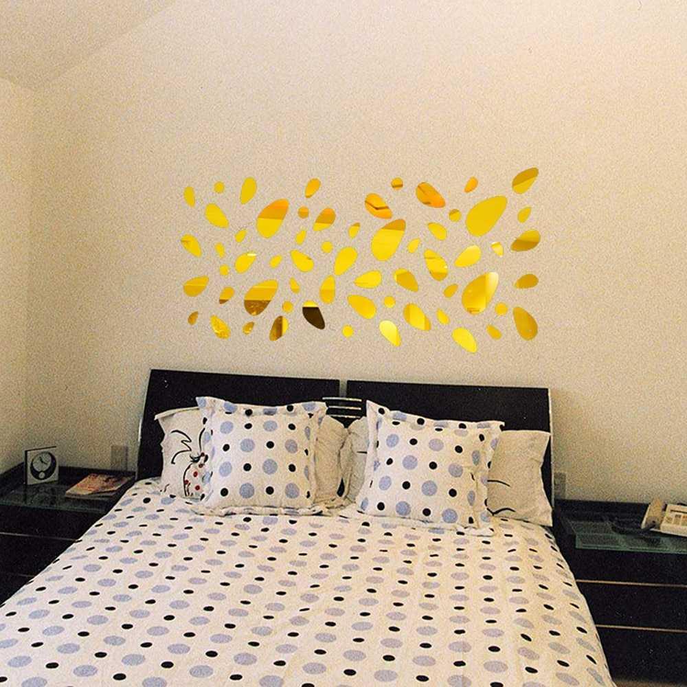 SOLEDI Sticker Dekorasi Dinding Mural Mirror Acrylic 13 PCS - SL09