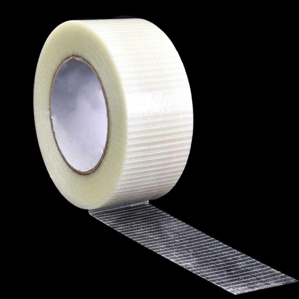 YX Lakban Super Strong Grid Fiber Tape 25 Meter F25M