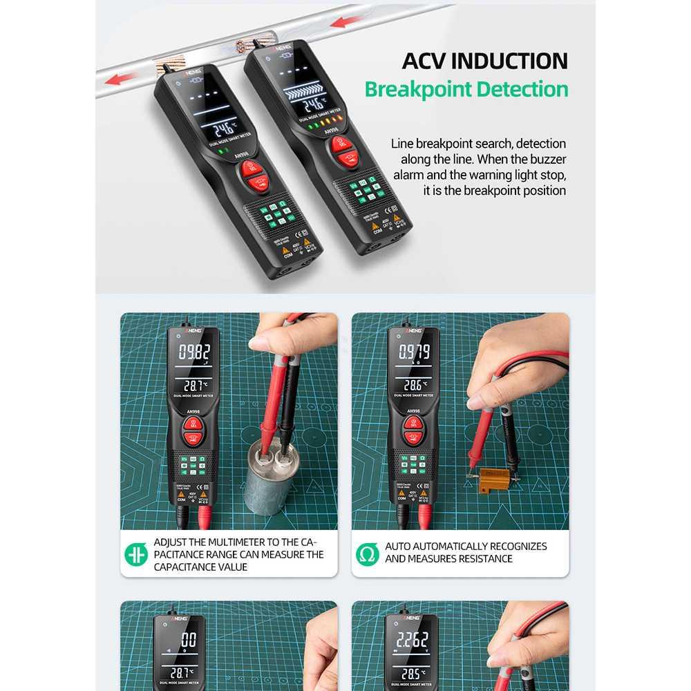 ANENG Digital Multimeter Voltage Tester AN998 Scoter Listrik Scoter Listrik Volt Meter Motor Volt Meter Motor Volt Meter Digital Volt Meter Digital Volt Meter Ac Volt Meter Ac Tester Digital Multitester Tester Digital Multitester Volt Meter Mini Volt Mete