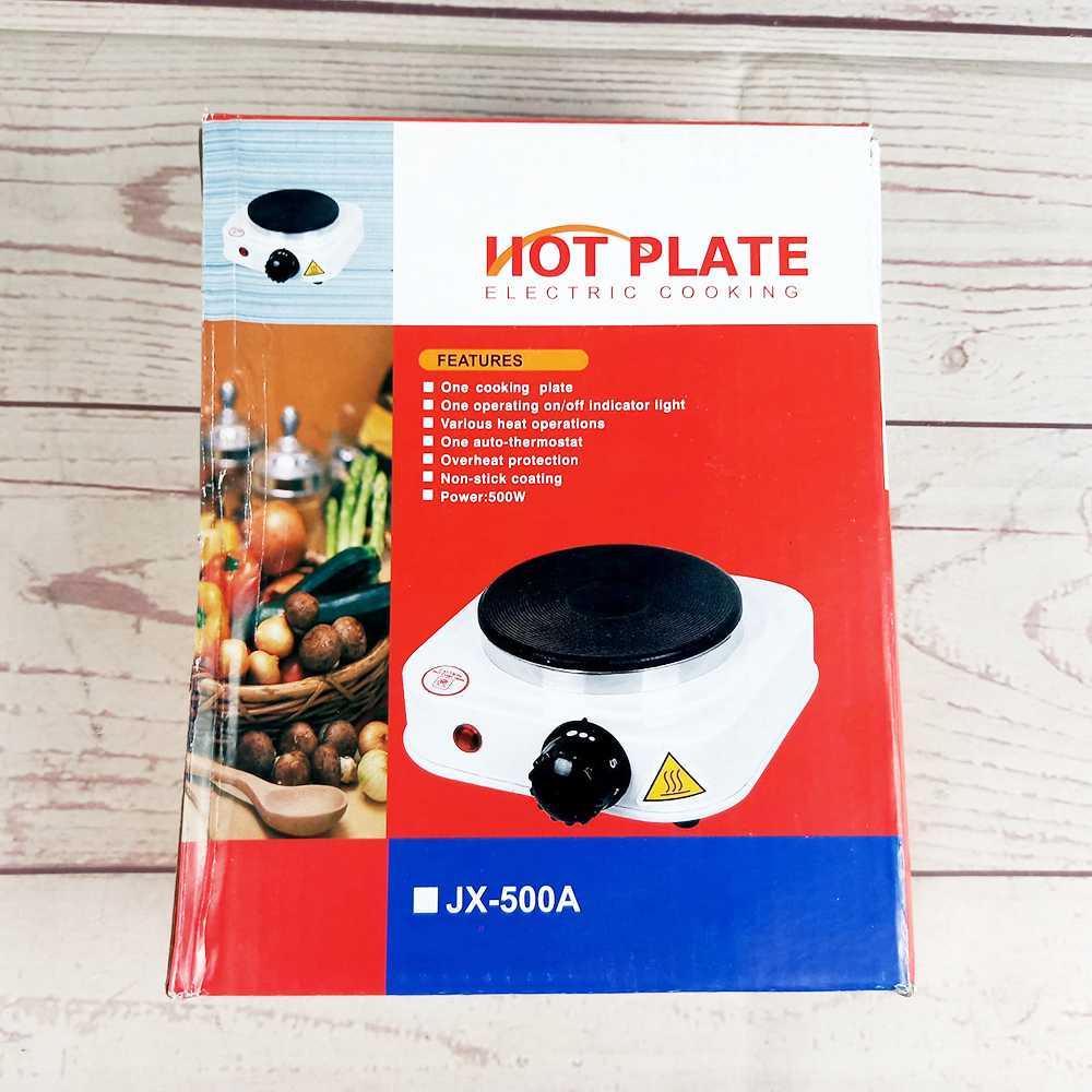 Taffware Kompor Elektrik Pemanas Mini Heater Stove Pot 500W JX-500A Gelas Teko Teh Pemanas Air Listrik Teko Listrik Pemanas Air Air Tatakan Gelas Pemanas Air Hewan Peliharaan Teko Teh Listrik Pemanas Makanan Pemanas Tatakan Gelas Kayu Teko Pemanas Air