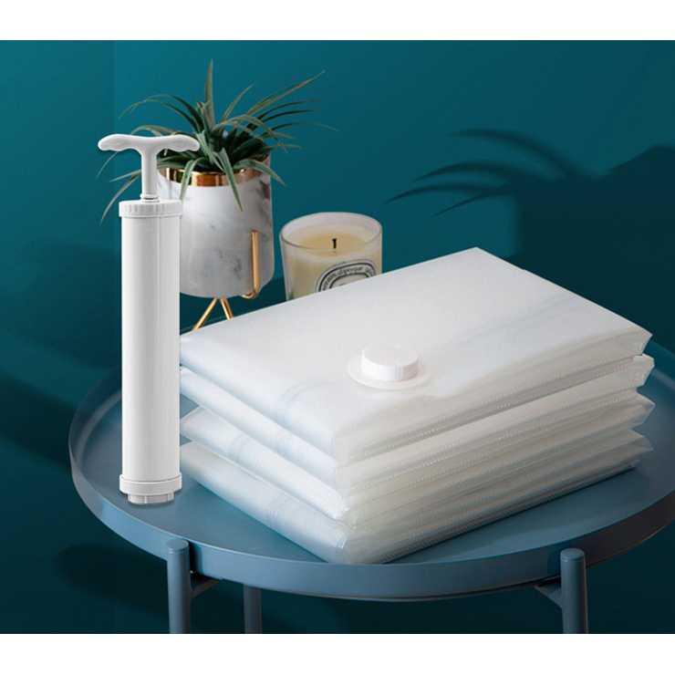 WHISM Kantong Plastik Pakaian Vacuum Bag 10 PCS with Hand Pump SN11 Plastik Vacum Baju Vacum Baju Vakum Baju Plastik Vacum Baju Jumbo Vacum Bag Plastik Vakum Pakaian Plastik Vakum Baju 1 Set Vacuum Bag Travel Alat Vacum Baju Vakum Baju Traveling Plastik V
