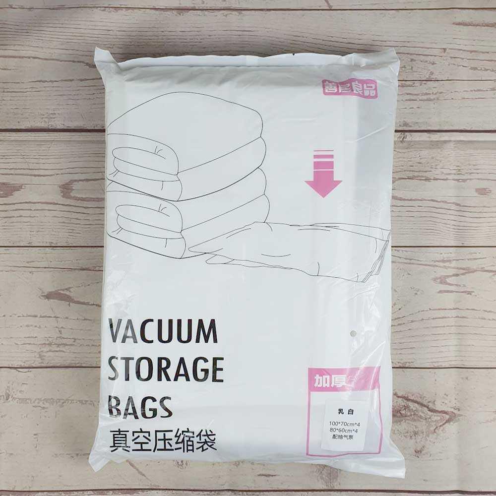 WHISM Kantong Plastik Pakaian Vacuum Bag 8 PCS with Hand Pump WH021 Plastik Vacum Baju Vacum Baju Vakum Baju Plastik Vacum Baju Jumbo Vacum Bag Plastik Vakum Pakaian Plastik Vakum Baju 1 Set Vacuum Bag Travel Alat Vacum Baju Vakum Baju Traveling Plastik V