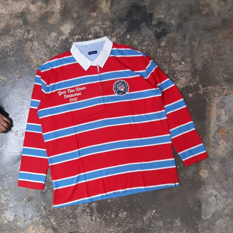 RUGBY SHIRT STRIPE GANT NEW HAVEN RUGBY