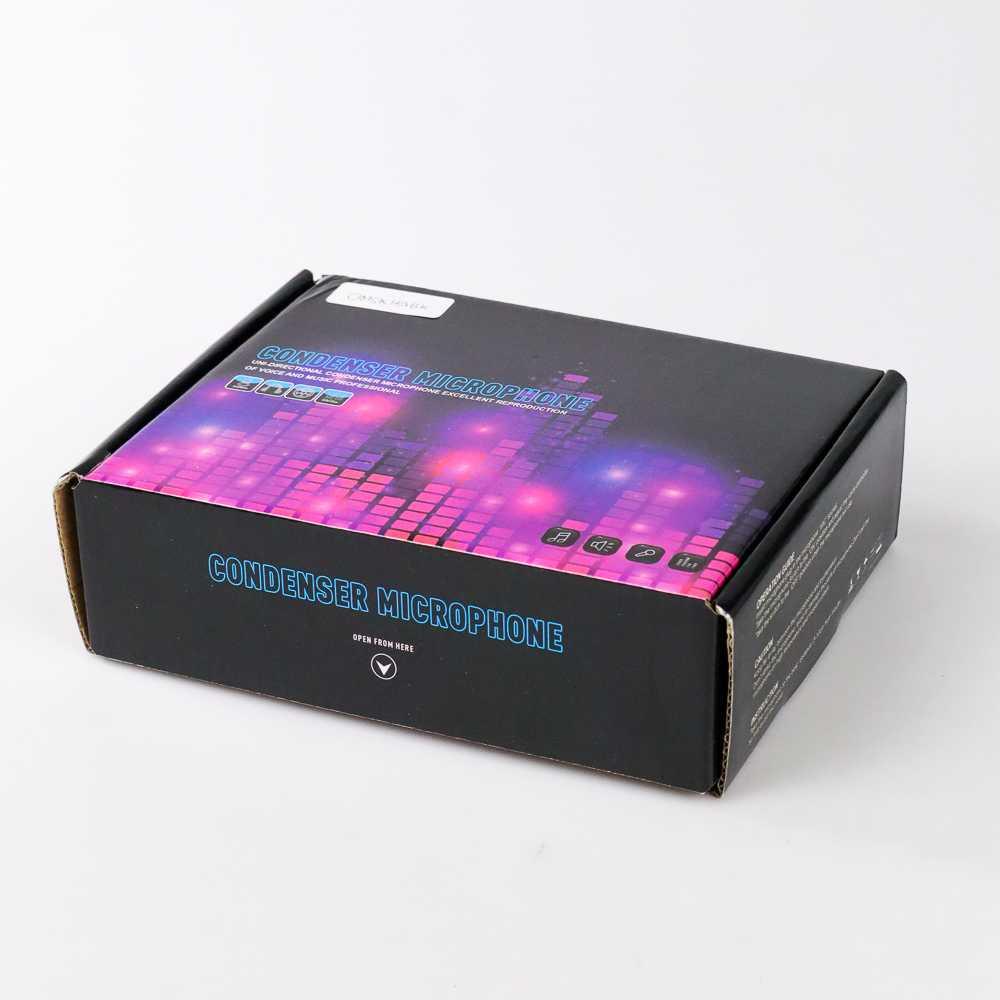 TaffSTUDIO Karaoke Condenser Microphone 3.5mm with Stand K-F200TL