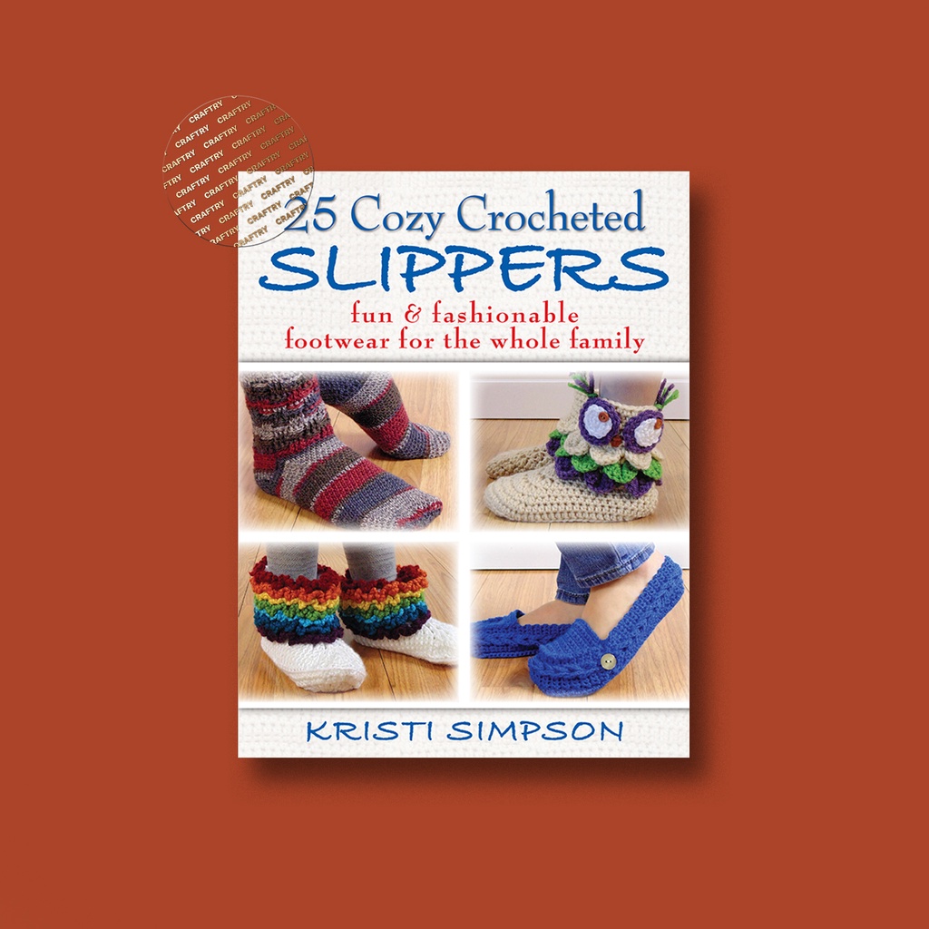 

25 Cozy Crocheted Slippers - Kristi Simpson