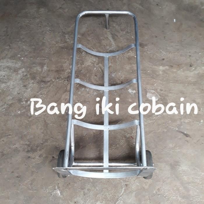 Troli Galon Aqua Trolley Gas Troly Angkat Barang