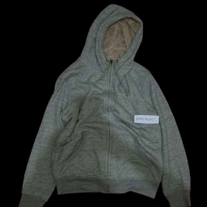 Zip Hoodie Uniqlo Sherpa