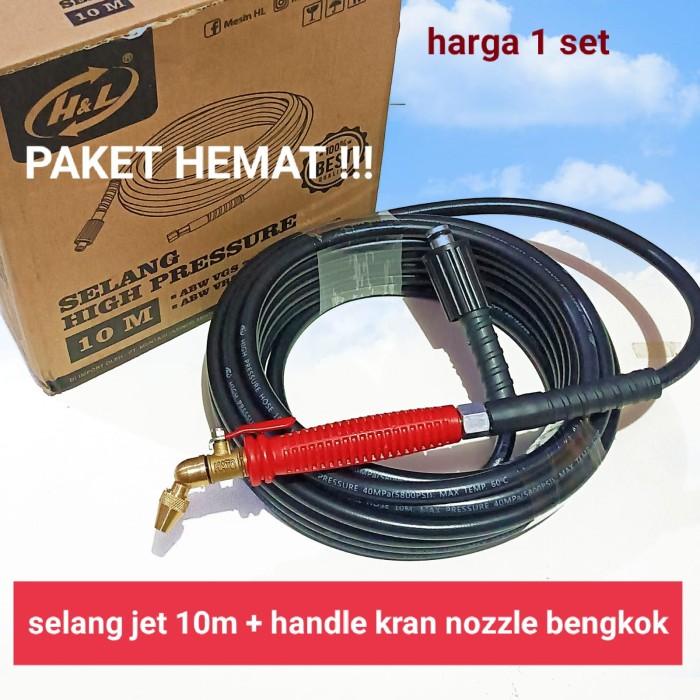 Semprotan Cuci Ac Set Selang Jet Cleaner Steam Lakoni Konektor Nozzle