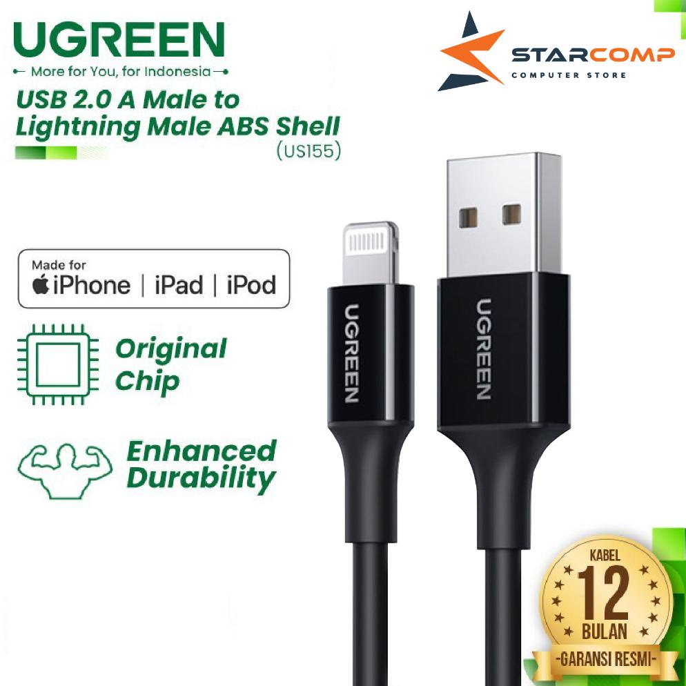 Ugreen Kabel Data USB-A to Lightning MFI Certified Original US155