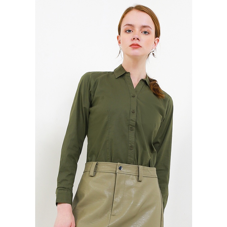 Blouse Wanita REMIX JEANS Original Polos Cewek Katun Ladies C031J39 Perempuan