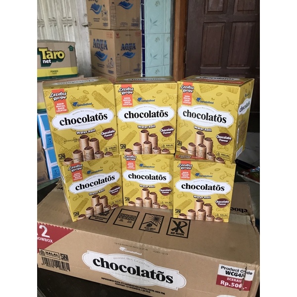 

Chocolatos Wafer Roll isi 24pcs