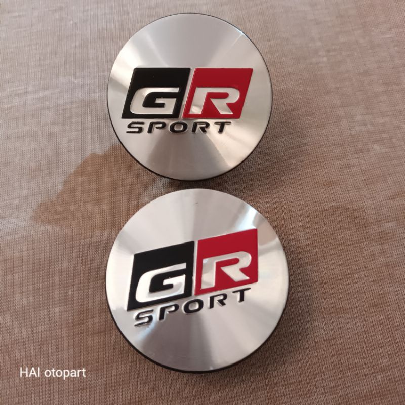 dop roda velg racing variasi 6.2cm GR SPORT innova reborn 2016 rush 2016 grand avanza original