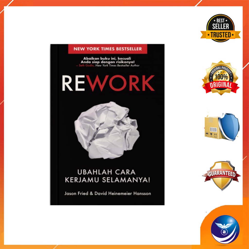 Buku REWORK (UBAHLAH CARA KERJAMU SELAMANYA)