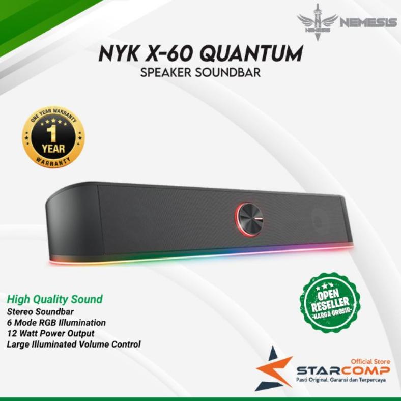 Speaker Soundbar NYK Nemesis Quantum X60
