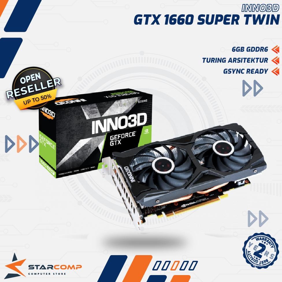 INNO3D GTX 1660 Super Twin X2 6GB GTX1660
