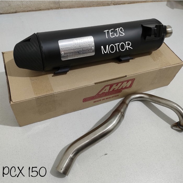 Knalpot Ahm Pcx 150 Knalpot Pcx 150 Ahm Racing Ori