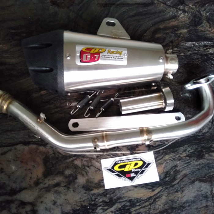 Knalpot Cld Racing Genio All Beat 2020 Type C7 Doff Inlet 38