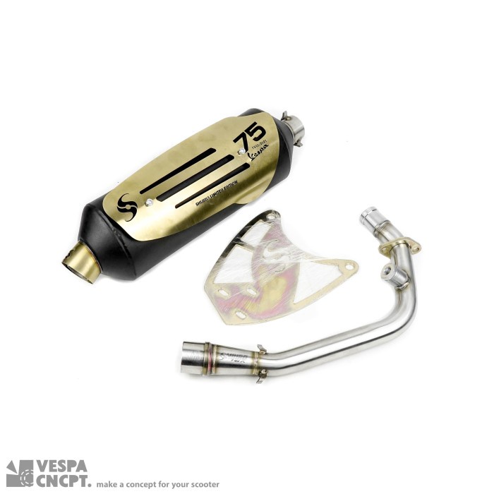 Shijiro Standar Racing Gold Anniversary 75 Vespa Sprint Primavera Lx S