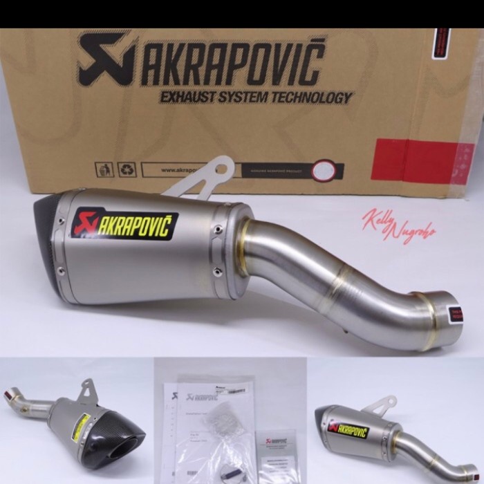 Knalpot Akrapovic Slip On Original Z900 - Akrapovic Exhaust Z900