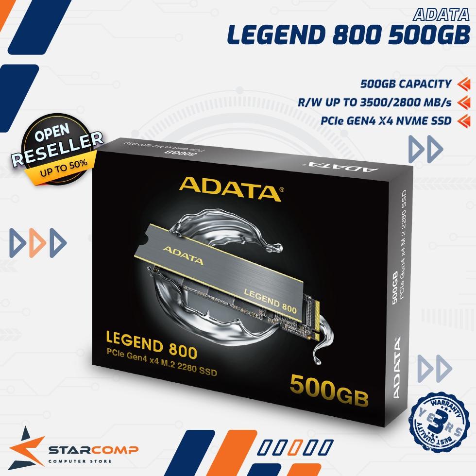 ADATA LEGEND 800 500GB / 1TB / 2TB SSD NVME PCIe Gen 4x4 - 500GB