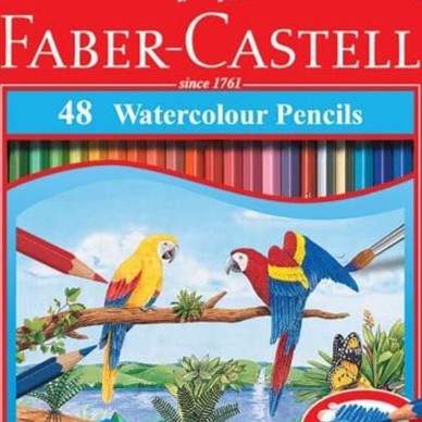 

Terlaris Faber-Castell Classic Colour Pencil Tin Case 24/36/48 Pensil Warna