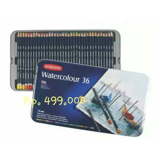 

Terlaris Derwent Watercolor Pencil 36 Warna