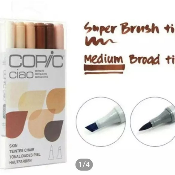 

Terlaris Copic Ciao 6 Warna Skin