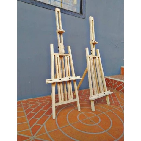 

Easel Standing Wood Frame/Incoming Sign/Standing Easel/ Tripod Melukis