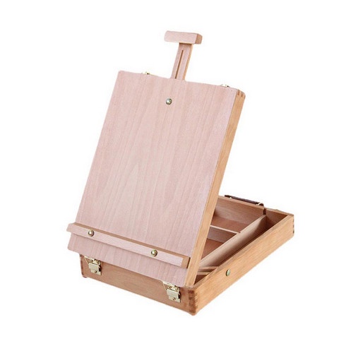 

Terlaris Easel Drawing Wooden Board / Easel Meja Laci