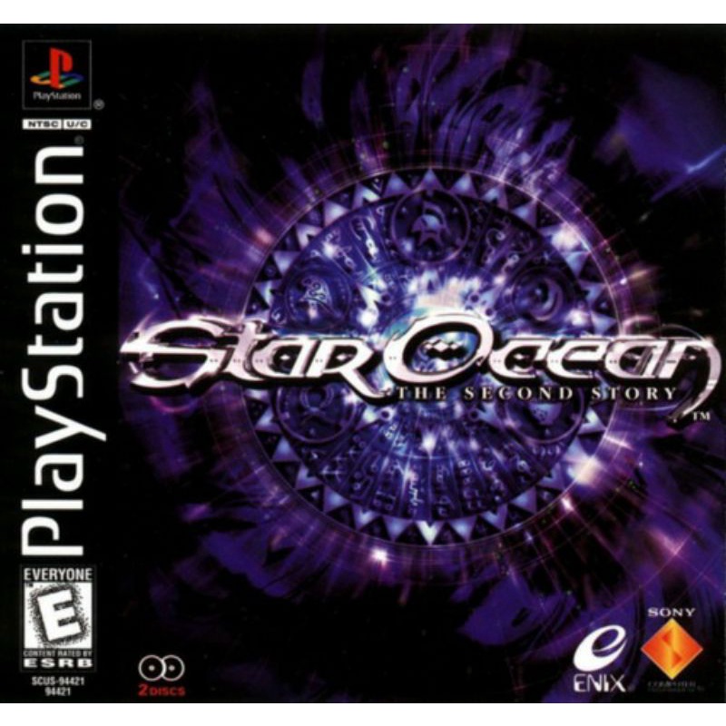 CD Game Playstation 1 PSX - Star Ocean The Second Story (2 Disc)