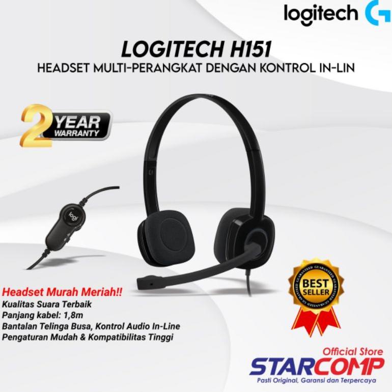Logitech H151 Stereo Headset H 151
