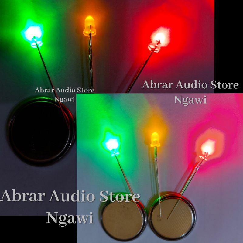 Led Warna 3mm Kecil