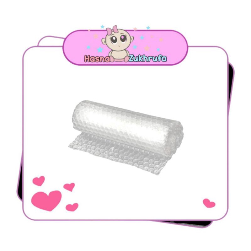 

Bubble Wrap untuk keamanan ekstra packing